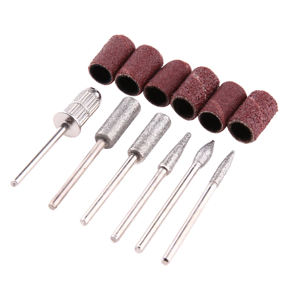 thumbnail image 2 of Máquina de molienda eléctrica Profesional Archivo de uñas eléctricas Conjunto de seis molinetes Profesor de uñas de lápiz eléctrico para herramientas de cuidado de pies, 2 of 9